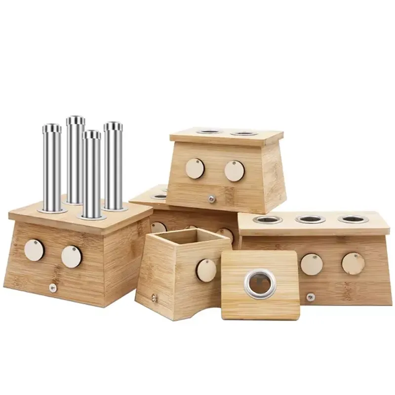 Spa Wellness Health - Moxibustion Box Portable Smokeless Bamboo Therapy