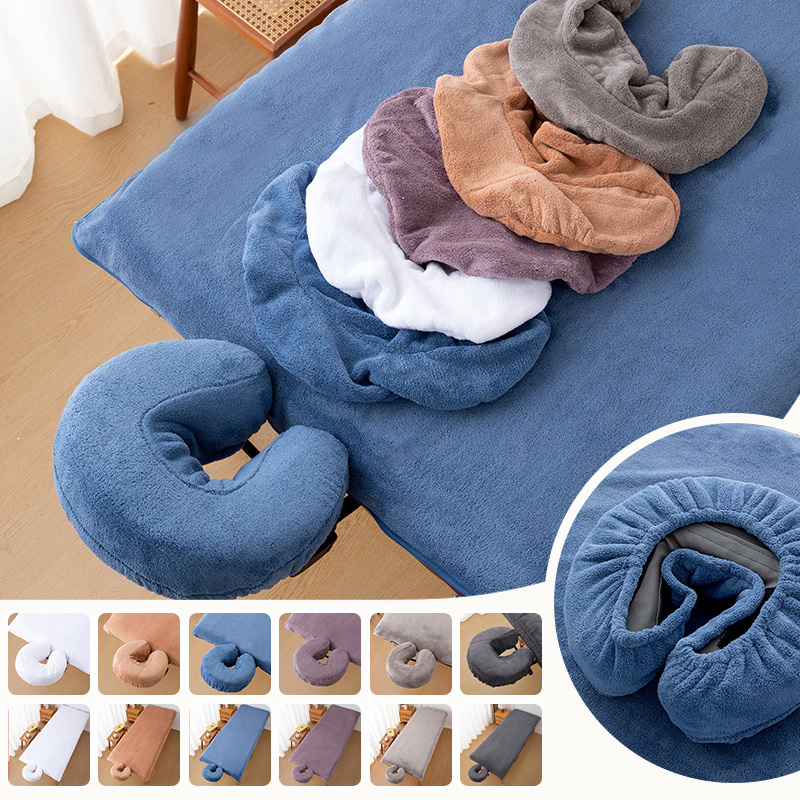 Spa Wellness Salon - Coral Fleece Beauty Salon Bed Sheets