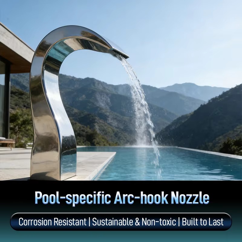 Spa & Wellness Jura Resort Centre De Loisirs Des Franches Montagnes - Stainless Steel Arc Hook Nozzle Water
