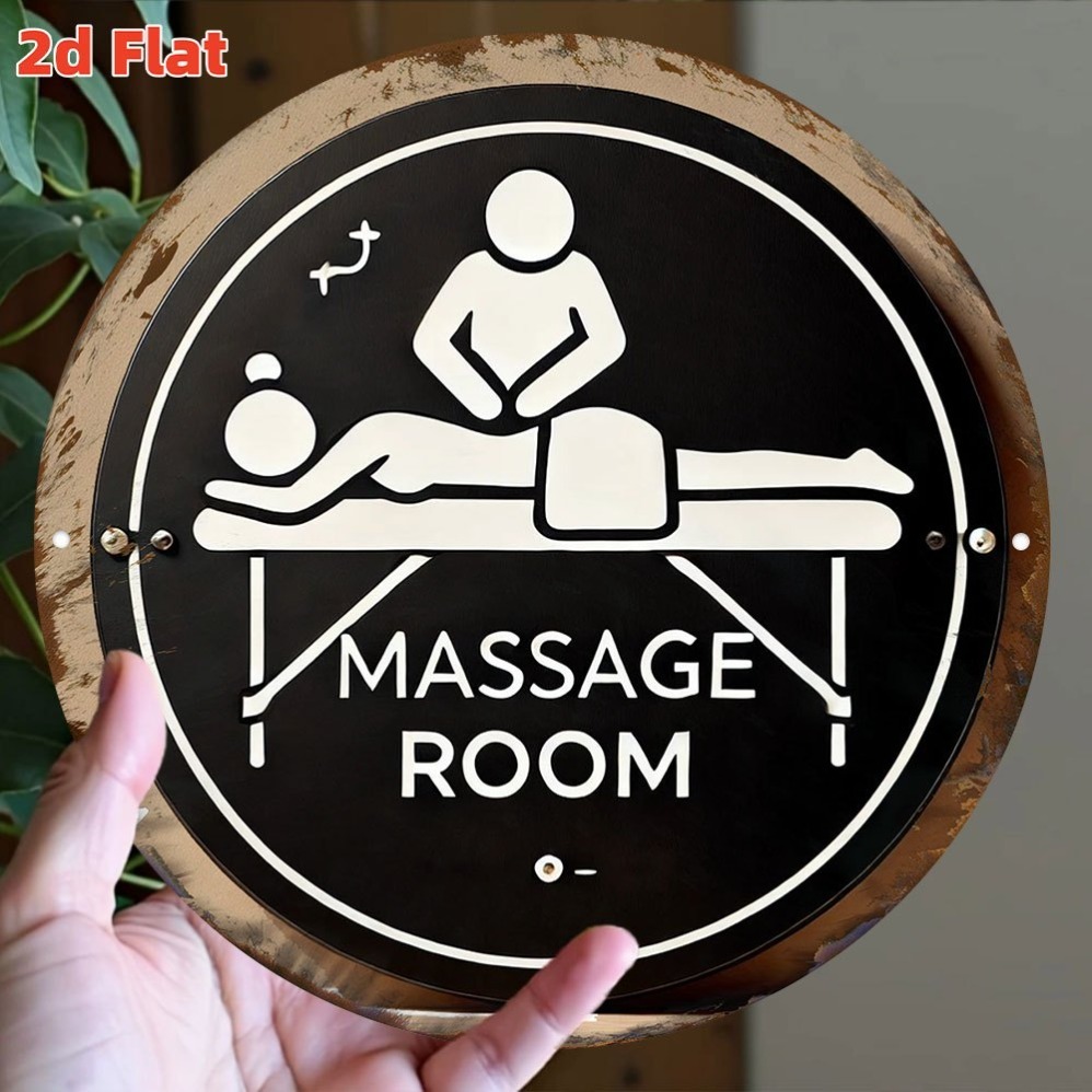 Spa Wellness Health - 2D Flat,High-Definition Print,Waterproof & Dustproof, Wellness