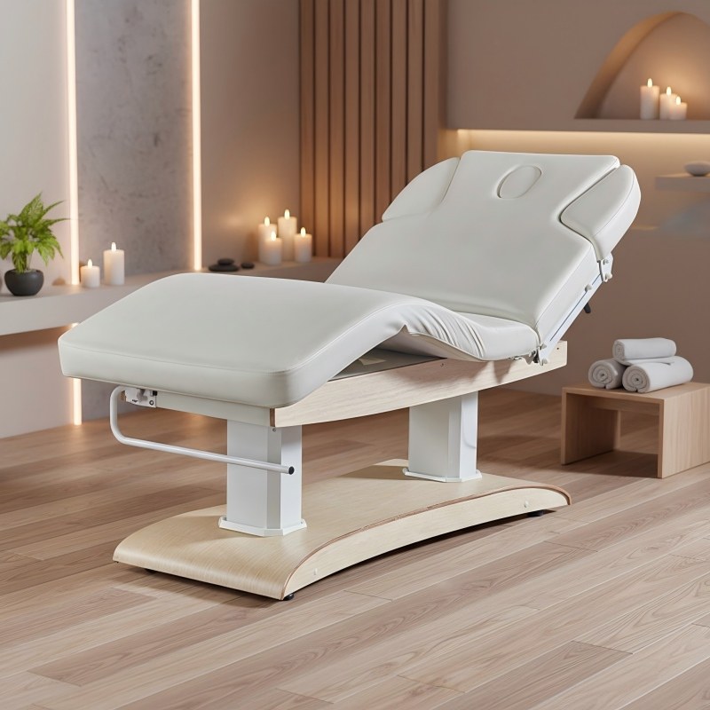 Spa Wellness Health - Factory Customized Wood Grain Base Massage