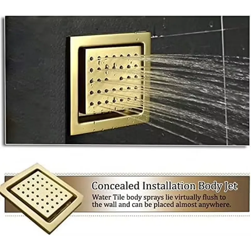Smart LED Shower Set Bathroom  - Spa & Wellness Jura Resort Centre De Loisirs Des Franches Montagnes review and price